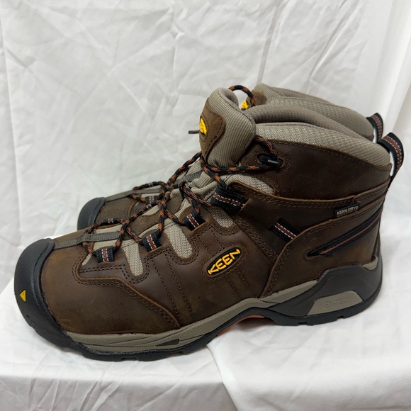 NEW KEEN Men's Detroit XT Waterproof Boot (Steel Toe) sz.12 - Picture 4 of 10